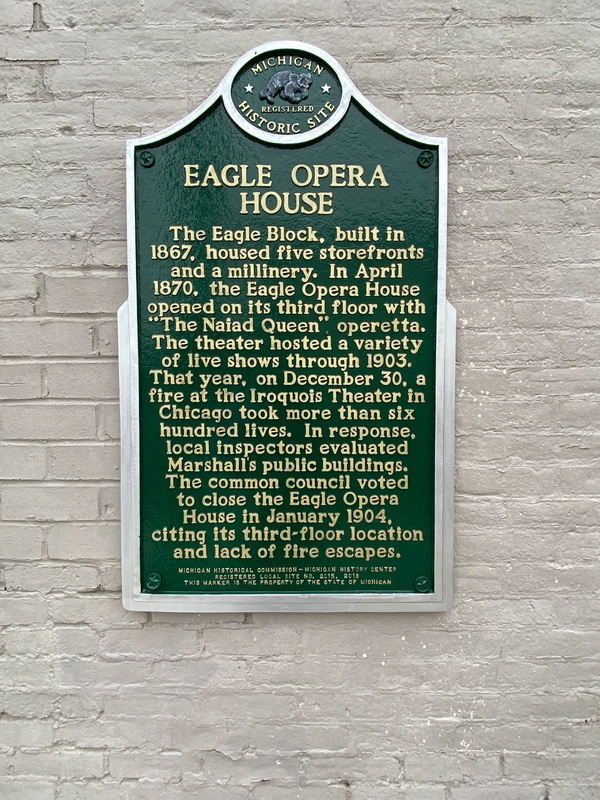 Eagle Opera House - Photo From Historical Marker Page (newer photo)